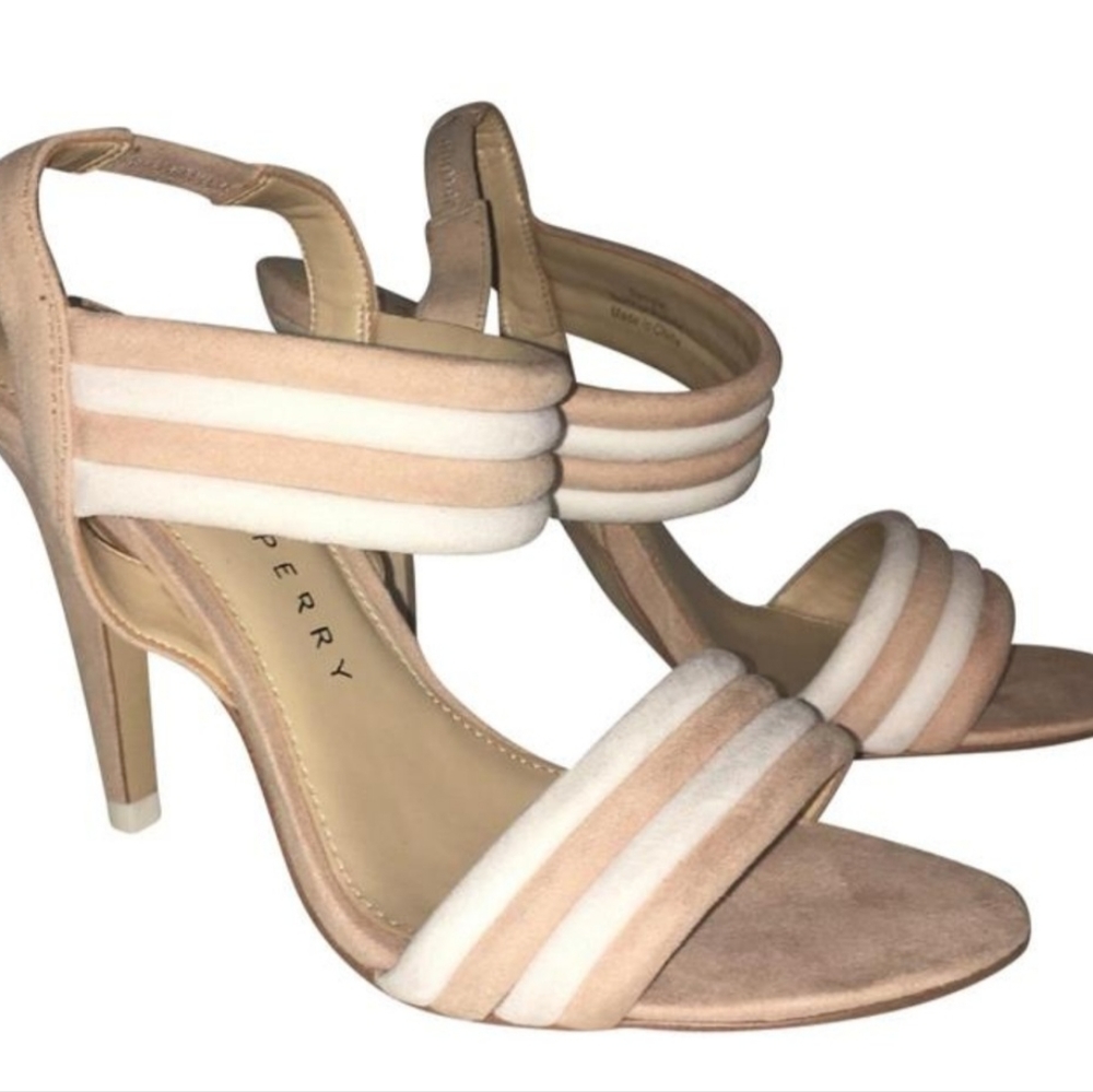 Nude color sandals